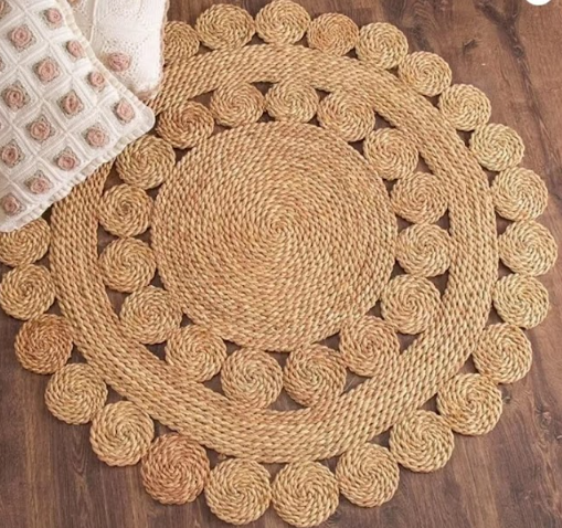 Modern Wicker Rug