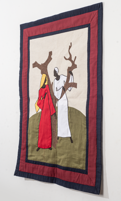Handmade Nubian Design Canvas wallhanging