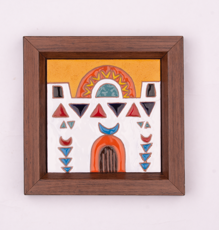 Handmade Ceramic Wall Frame - Nubian Heritage