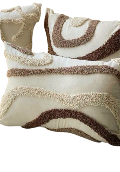 Desert waves cushion