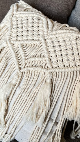 Macrame Cushion