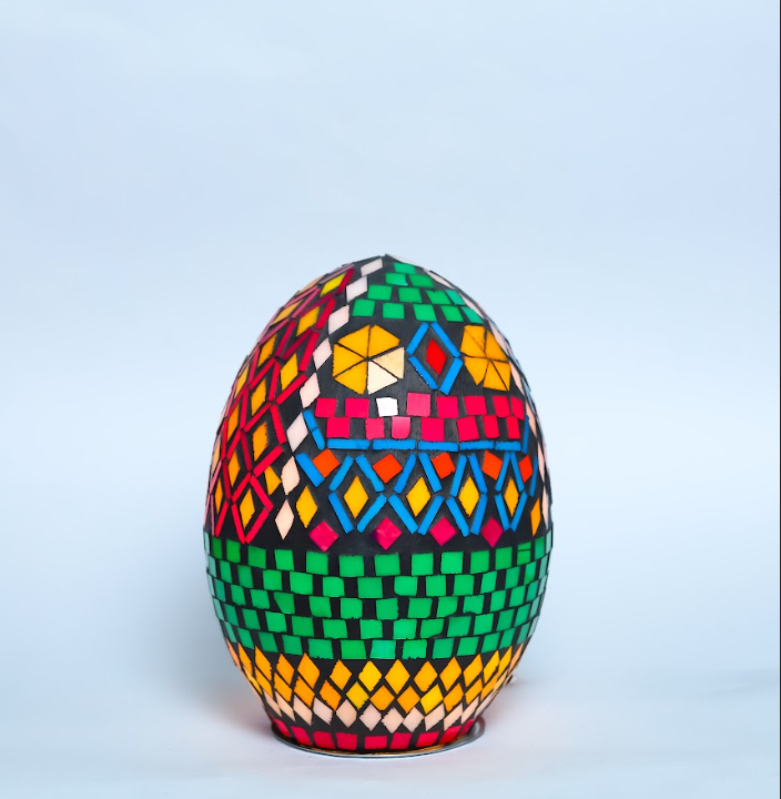 African Glass Light.