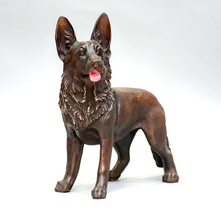 Standing Dog Figurine