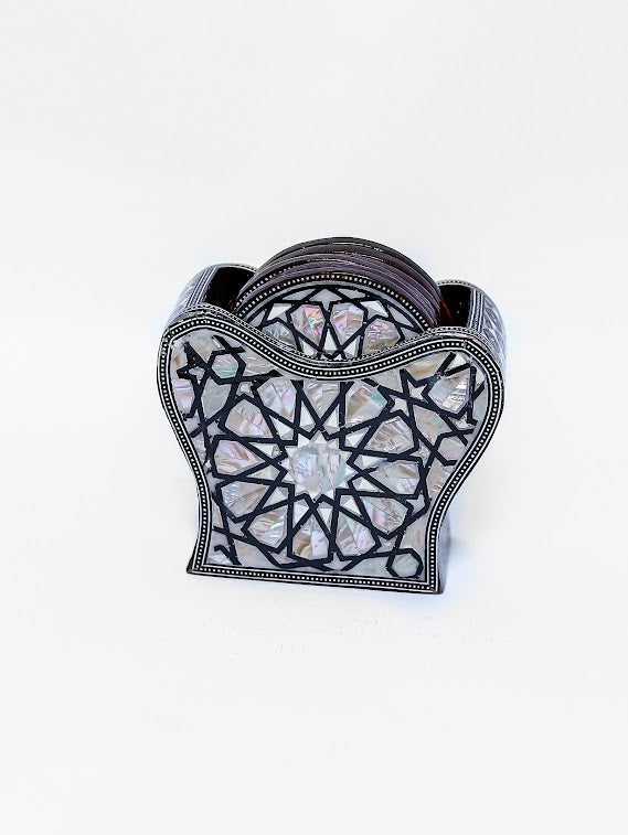 Decorative Coasters - Set of five