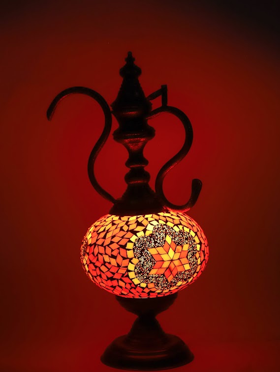 Kettle Shape Glass Light