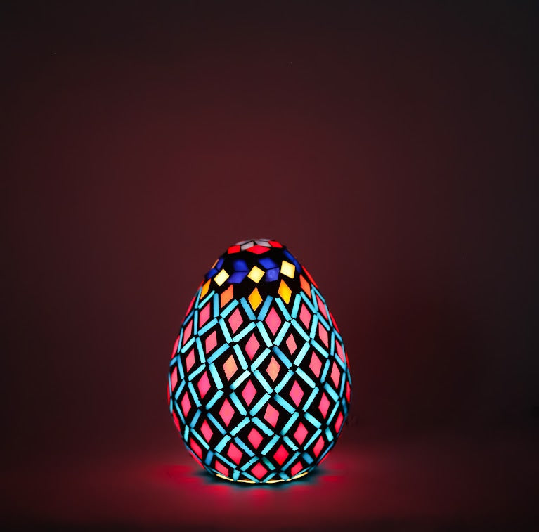 Glazed Glass Light
