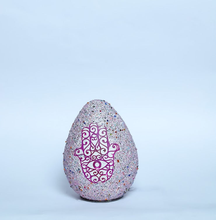 Hand Painting Glass Light