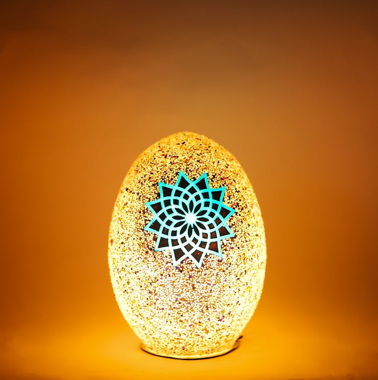 Stars Painting Glass Light