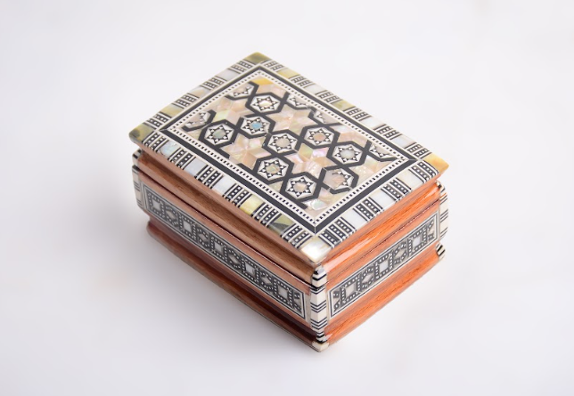 Wooden & Seashell Box