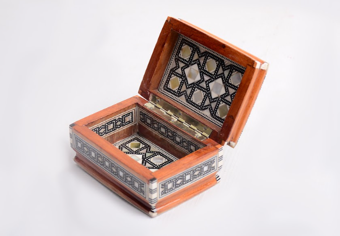 Wooden & Seashell Box