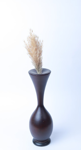 Handmade wooden Vase, 30cm