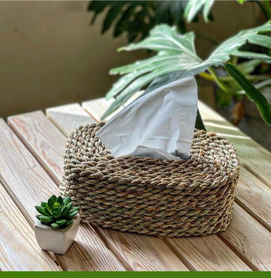 Handmade Tissue Wicker Cover