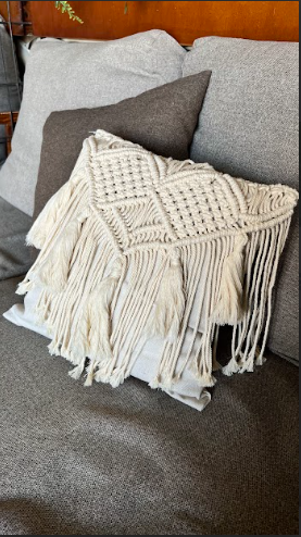 Macrame Cushion