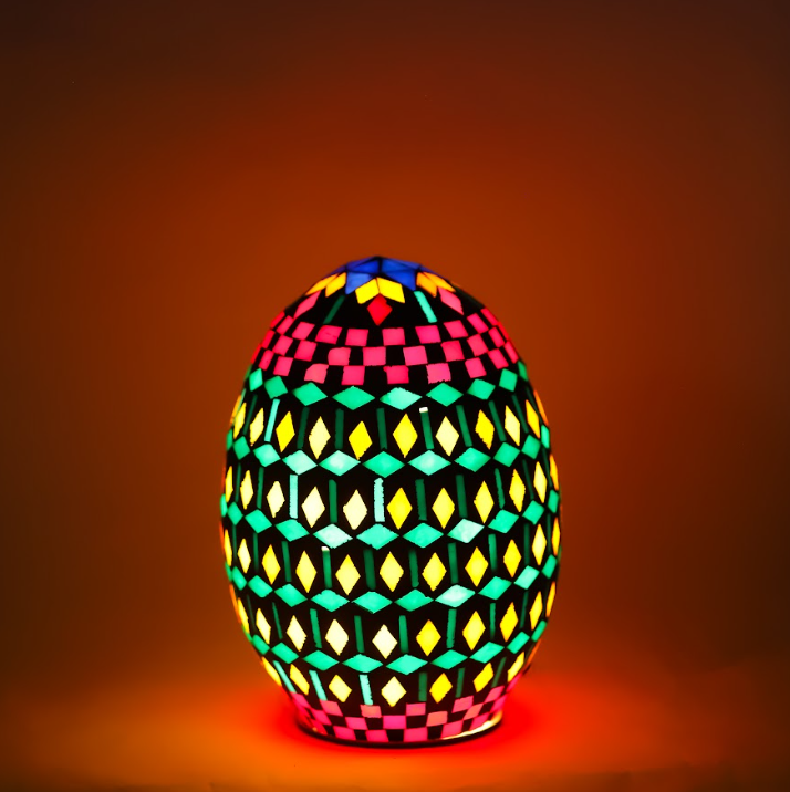 African Glass Light