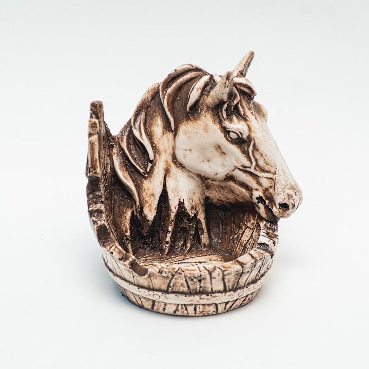 Horse Figurine Ashtray