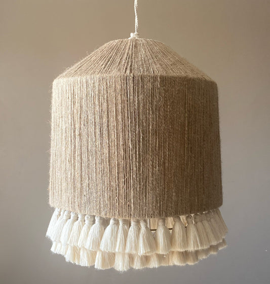 Jute Macrame Chandelier