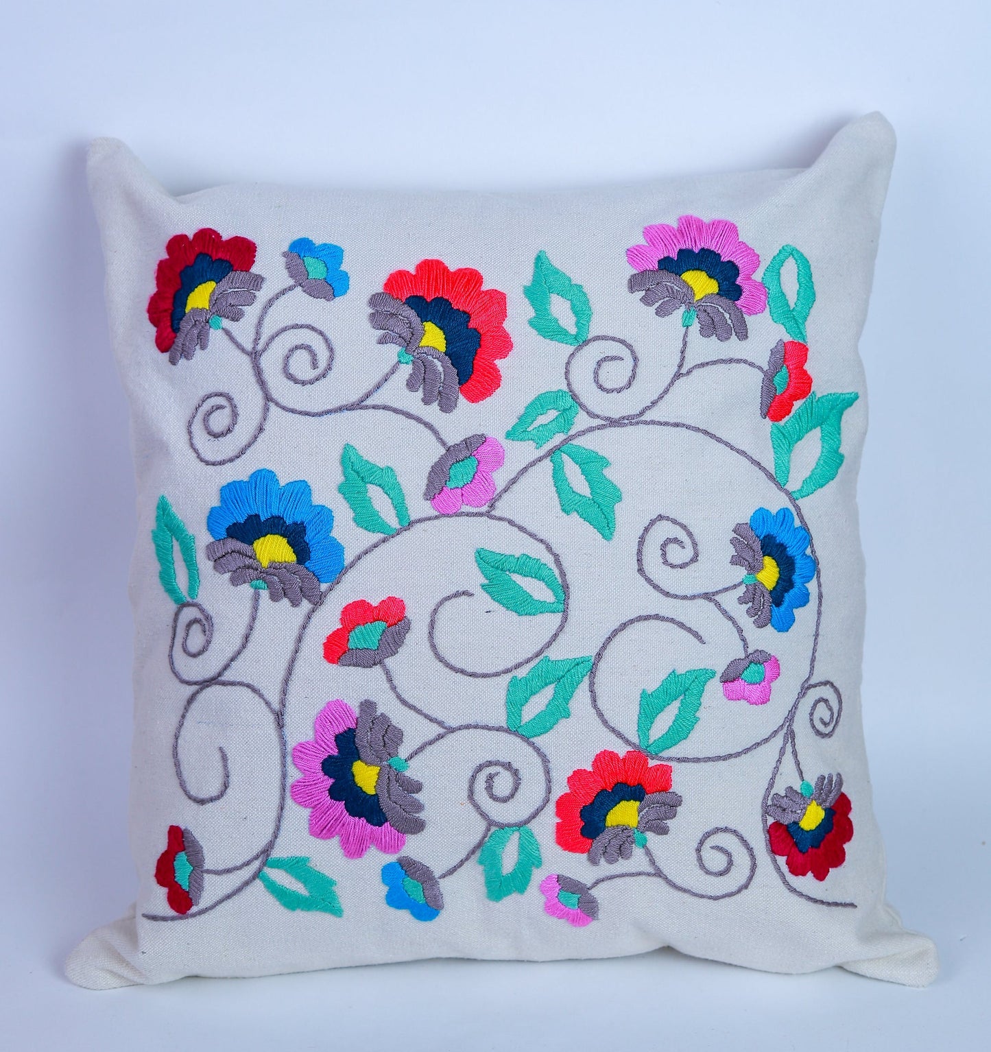 Colorful Flowers Cushions