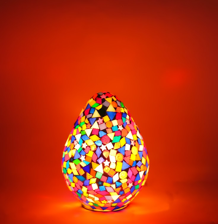 Dotted Glass Light