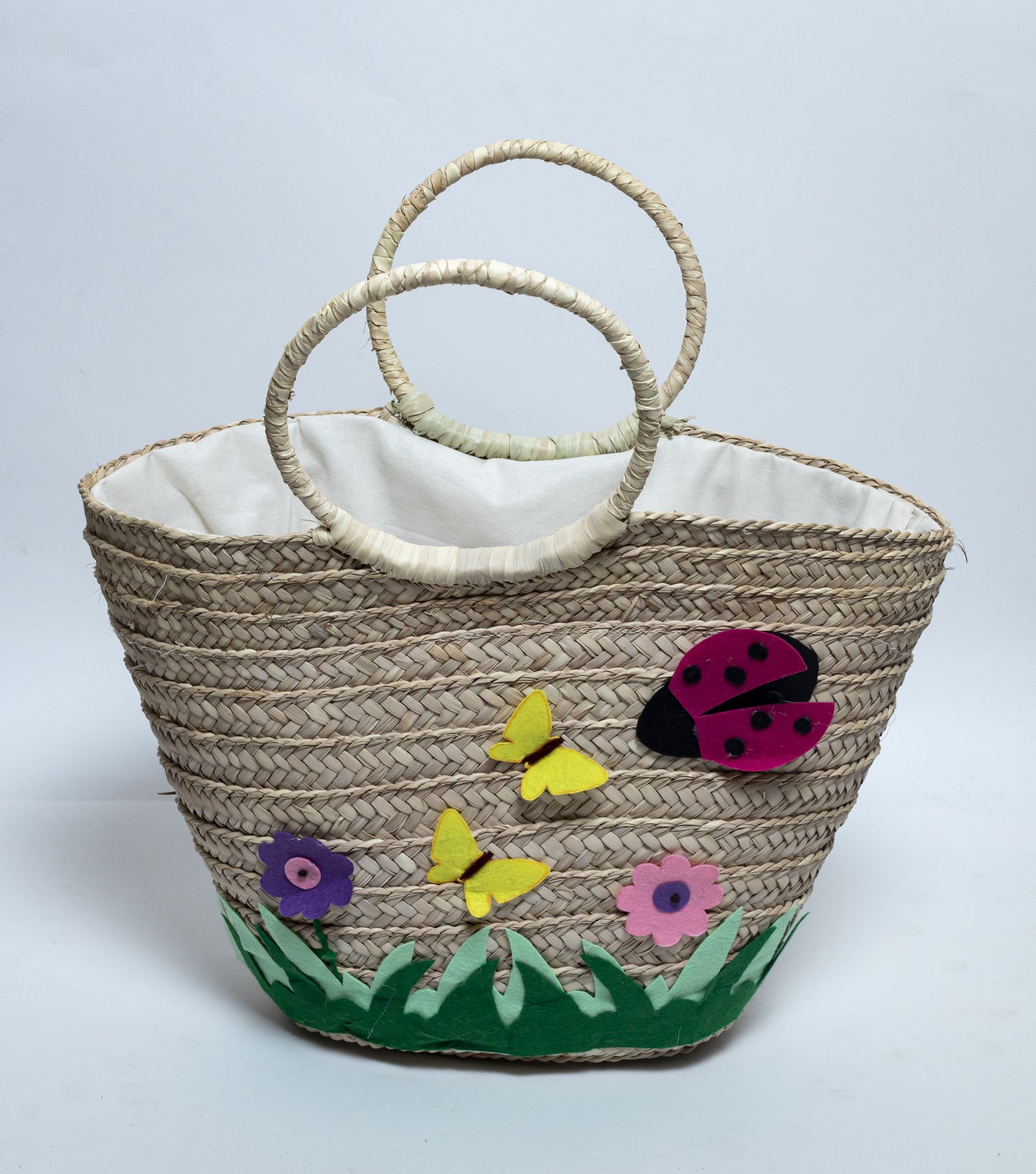 Handmade wicker bag