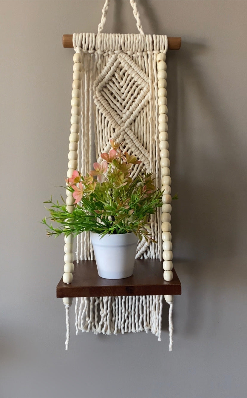 Macrame Shelf